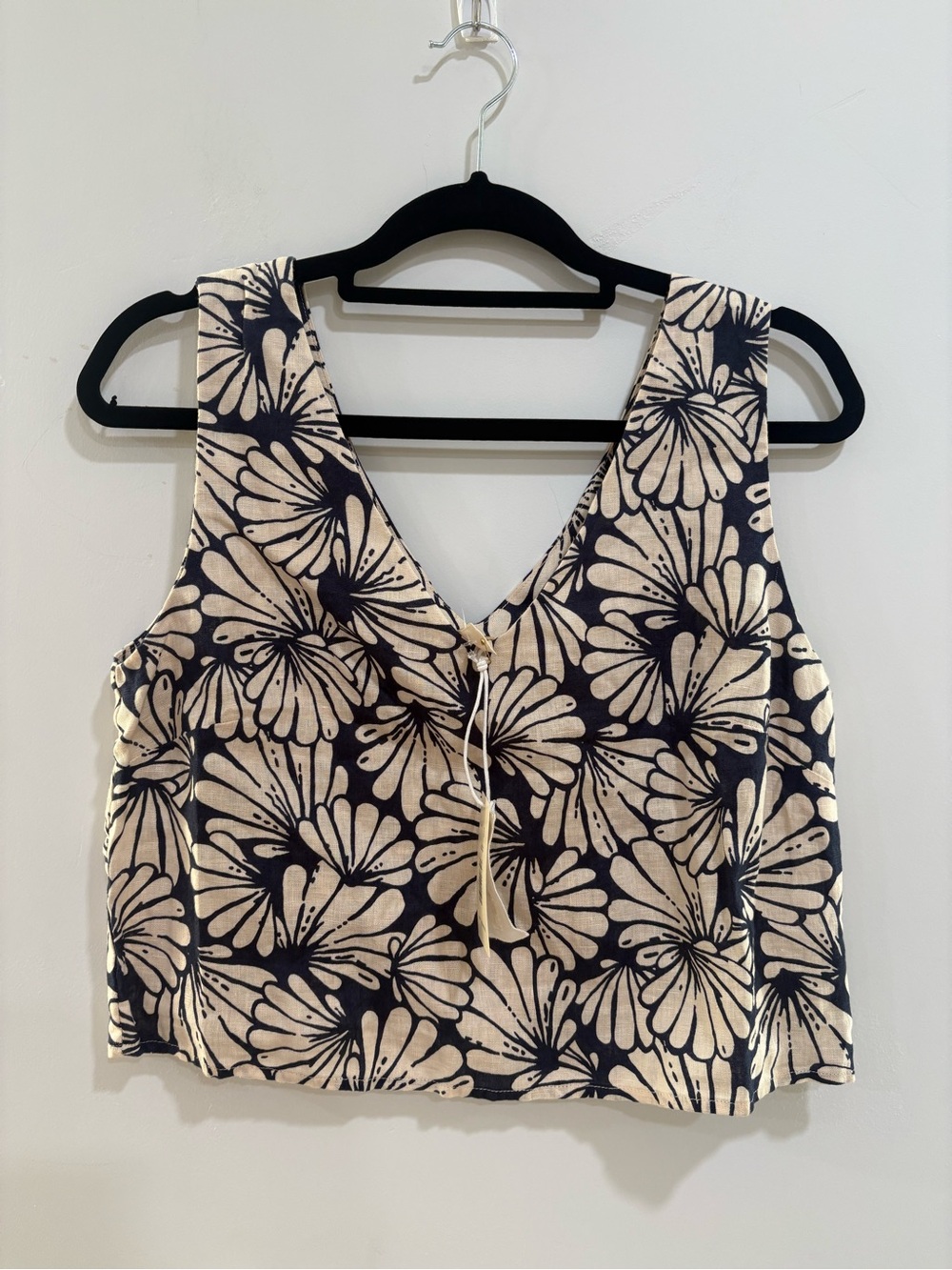 Magaschoni 100% Linen Top